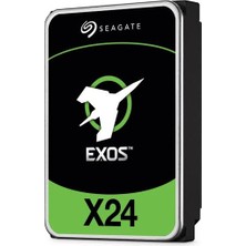 Shopwave Seagate Exos X24, ST24000NM000H, 3.5", 24TB,  512MB, 7200 Rpm, 7/24 Enterprise, Data Center-Güvenlik-Nas-Server, HDD