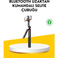Die Grup Tripodlu Selfie Çubuğu Uzaktan Kumandalı Canlı Yayın Uyumlu