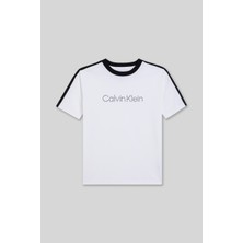 Panço Calvin Klein Erkek Çocuk Beyaz Tişört