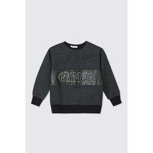 Panço Erkek Çocuk Antrasit Sweatshirt