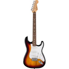 Fender Standard Stratocaster Laurel Klavye 3 Ton Sunburst Elektro Gitar