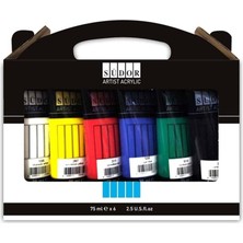 Die Grup Südor Akrilik Boya Tüp 6X75 ml