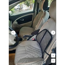Carlone Renault Fluence Oto Koltuk Minderi Full Set Takım-Bej Renk