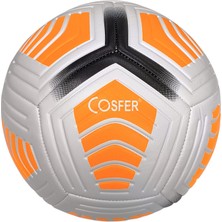 Cosfer Cosfer Cfg-Fty Futbol Topu 4 Astar Suni Deri No:5 Turuncu