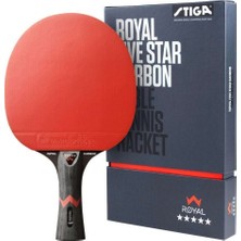 Stiga Stıga 1215-2818-01 Bat Royal Five Star Carbon Masa Tenis Raketi