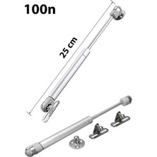 Belirtilmemiş Yuma Gazlı Piston, Dolap Kapak Amortisörü Pistonu Kapağı Hidroliği 100N 25 Cm, Ym 754