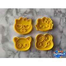 Dıymax Hello Kitty Kurabiye Kalıbı Şekillendirici Hamur Kesici