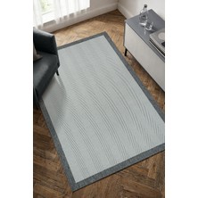 Colore Home Krem Gri Sisal Balık Sırtı Bordürlü Halı Bordürlü Yolluk