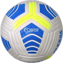 Cosfer Cosfer Cfs-Ftt Futbol Topu 4 Astar Suni Deri No:5  Mavi