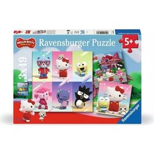Die Grup Ravensburger Hello Kitty Puzzle 3X49 Parça