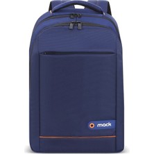 Shopwave Mack MCC-006BL 15,6 Lacivert Notebook Sırt Çantası Offıce USB Gırışlı