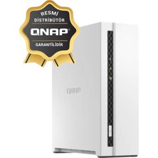 Shopwave Qnap TS-133-2GB Ram 1 HDD Yuvalı Tower Nas (Resmi Distribütör Garantili)