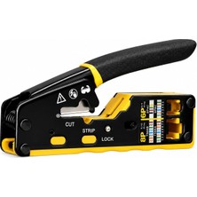 Die Grup Yeni Nesil RJ45 Pense, Cat6 ve Cat7 Kablo Sıkma Aracı