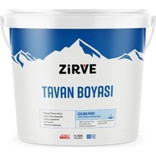 Zirve Tavan Boyası Pls, Beyaz 1/1, 1 Kg-0,5l