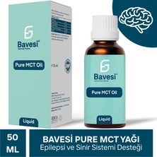 Bavesi Pure MCT %100 MCT Yağı - Kedi ve Köpekler İçin Epilepsi ve Sinir Sistemi Sağlığı Destekleyici 50 ML