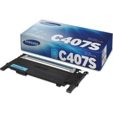 Samsung CLT-C407S Mavi Orjinal Toner