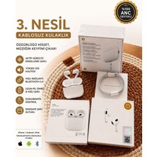 Teyin Aksesuar 3. Nesil Bluetooth Kulaklık Uzun Pil Ömrü iPhone ve Android Uyumlu
