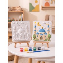 Tabdiko 15X15 Sultan Camii Taş Boyama Seti – Çocuk ve Yetişkin Hobi Kiti