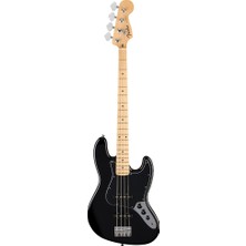 Fender Standard Jazz Bass Akçağaç Klavye Black Bas Gitar