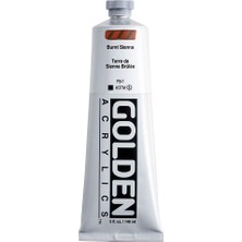 Golden Heavy Body Akrilik Boya 148 ml Seri 1 Burnt Sienna 1020