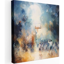 Popcasso Nba Temalı Modern Sanat ile Ideal Seçim Duvar Tablosu