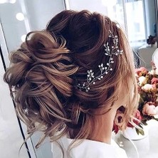 Tulle Store Düğün Tacı Kristal Taşlı Gelin Tacı Gelin Saç Akseusraı,gelin Tokası Gelin Başı Tacı ,gelin Tacı