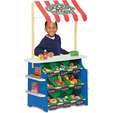 Zemira Melissa & Doug Ahşap Söyleyin Limonata Stand, Ters Çevrilebilir, Tente, 9 Boxen, Yazı Tahtaları