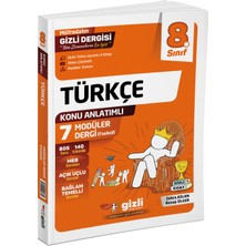 Gizli Yayınları 8. Sınıf Türkçe Müfredatın Gizli Dergisi