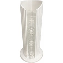 Mira's Coffee 3'lü 100 ml Espresso Türk Kahvesi Kortado Bardağı Seti 3X100 ml Çift Cidarlı Bardak ve Dikey Bardak Stantı