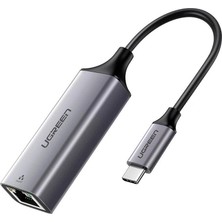 Ugreen Usb-C To 10/100/1000M Ethernet Adaptörü  - Gri