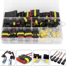 Zemira PM-28532 Hıd Jst Konnektör Seti Oto Elektrik Kablo Soketleri Su Geçirmez 352 Parça