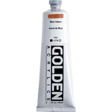 Golden Heavy Body Akrilik Boya 148 ml Seri 1 Mars Yellow 1202