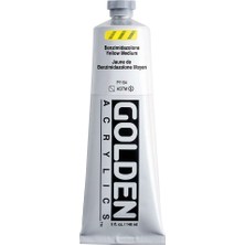 Golden Heavy Body Akrilik Boya 148 ml Seri 3 Benzimidazolone Yellow Medium 1008