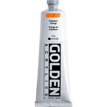 Golden Heavy Body Akrilik Boya 148 ml Seri 8 Cadmium Orange 1070