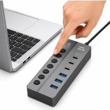 Nettech NT-OT011 7 In 1 USB To Type-C Dönüştürücü