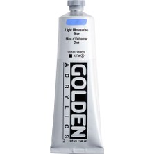 Golden Heavy Body Akrilik Boya 148 ml Seri 2 Light Ultramarine Blue 1566