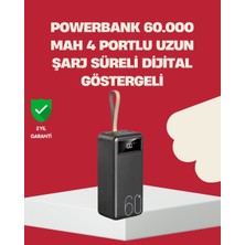 Ankaverse LED Ekranlı Çok Fonksiyonlu Taşınabilir Şarj Ünitesi Powerbank