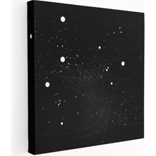 Popcasso Çağdaş Takımyıldızlar Yıldız Haritası Minimalist Stil Duvar Tablosu