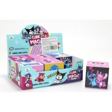 Zenviaa Stitch Baskılı Zeka Küpü - Karakter Tasarımlı Küp Oyuncak ZENVIAAC12