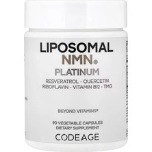 Codeage Liposomal Nmn Platinum Vitamin B12 , Trans-Resveratrol , Quercetin 90 Vegetable Capsules