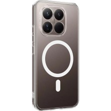 Magicool Xiaomi Mi 15T Combo Sert Şeffaf Magsafe Kapak - Şeffaf