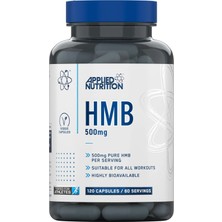 Applied Nutrition Hmb 500MG Leucine Muscle Growth Repair 120 Caps