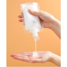 Hereveoyuncak 3 Adet 100ML Krem Şampuan Kabı Tekrar Kullanıllabilir Set