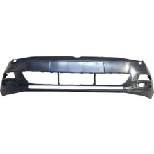 Volkswagen Golf- 7- 13/17; Ön Tampon Siyah (Sis/panjur/far Yıkama Delikli/sensör Deliksiz) (Sımyı) 5G0807217BTGRU