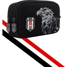 Beşiktaş Kartal Baskı Detaylı Kalem Çantası