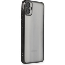 Magicool Samsung Galaxy A05 Kılıf Razer Lensli Silikon - Siyah