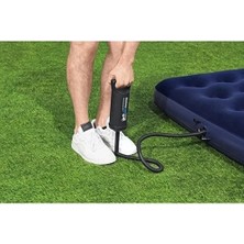 Magicool Çift Kişilik Şişme Yatak Dahili Pompalı 203X152X22 cm 2 Yastıklı