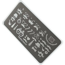 Zemira Nail Stamping Baskı Plakası S07