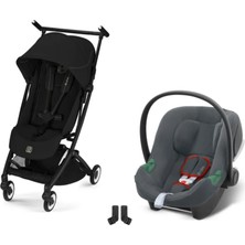Cybex Libelle Travel Sistem | Black Magic Black & Aton Steel Grey
