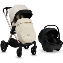 Kraft Crown Travel Sistem Bebek Arabası - Bej